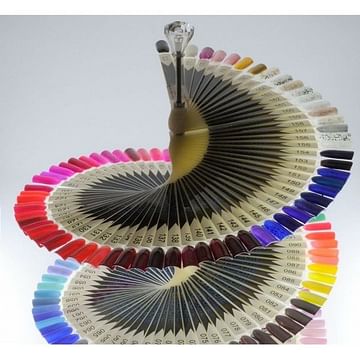 Палитра для лаков "Спиральная" на 120 цветов