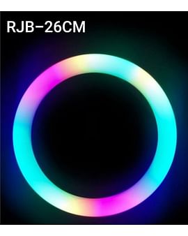 Кольцевая светодиодная лампа RGB LED MJ 26 на настольной треноге