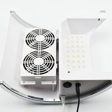 Маникюрный пылесос и UV LED лампа 2 в 1, Fan-2, 80 вт.