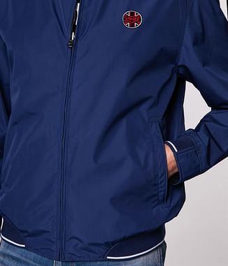 Двухсторонняя куртка-бомбер Lee Cooper VALDI 6180 NAVY BLUE
