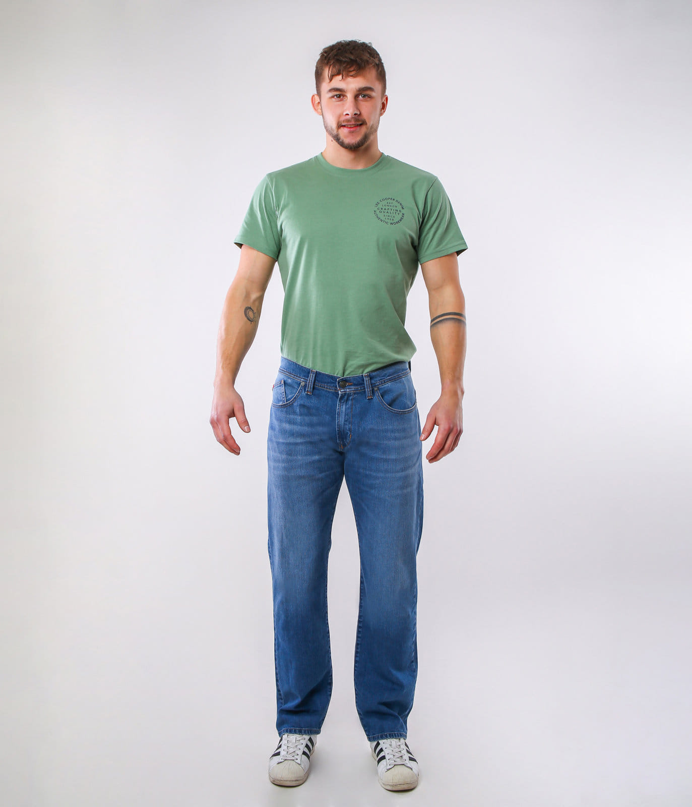 Джинсы Straight Lee Cooper HARRY SEVRAN BRUSHED USED