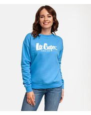 Толстовка с логотипом Lee Cooper OLIVIA 9080 AZURE BLUE