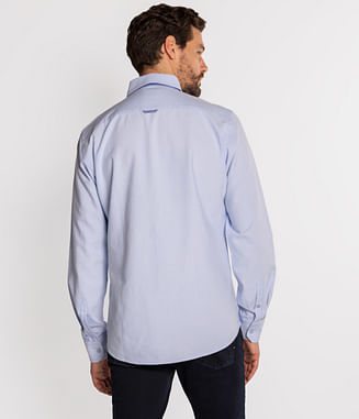 Рубашка Regular длинный рукав Lee Cooper LINO 1060 BLUE