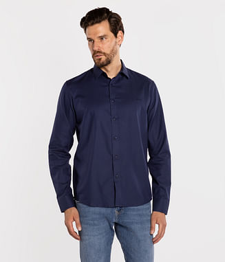 Рубашка Regular длинный рукав Lee Cooper VINCENT 4040 BLUE