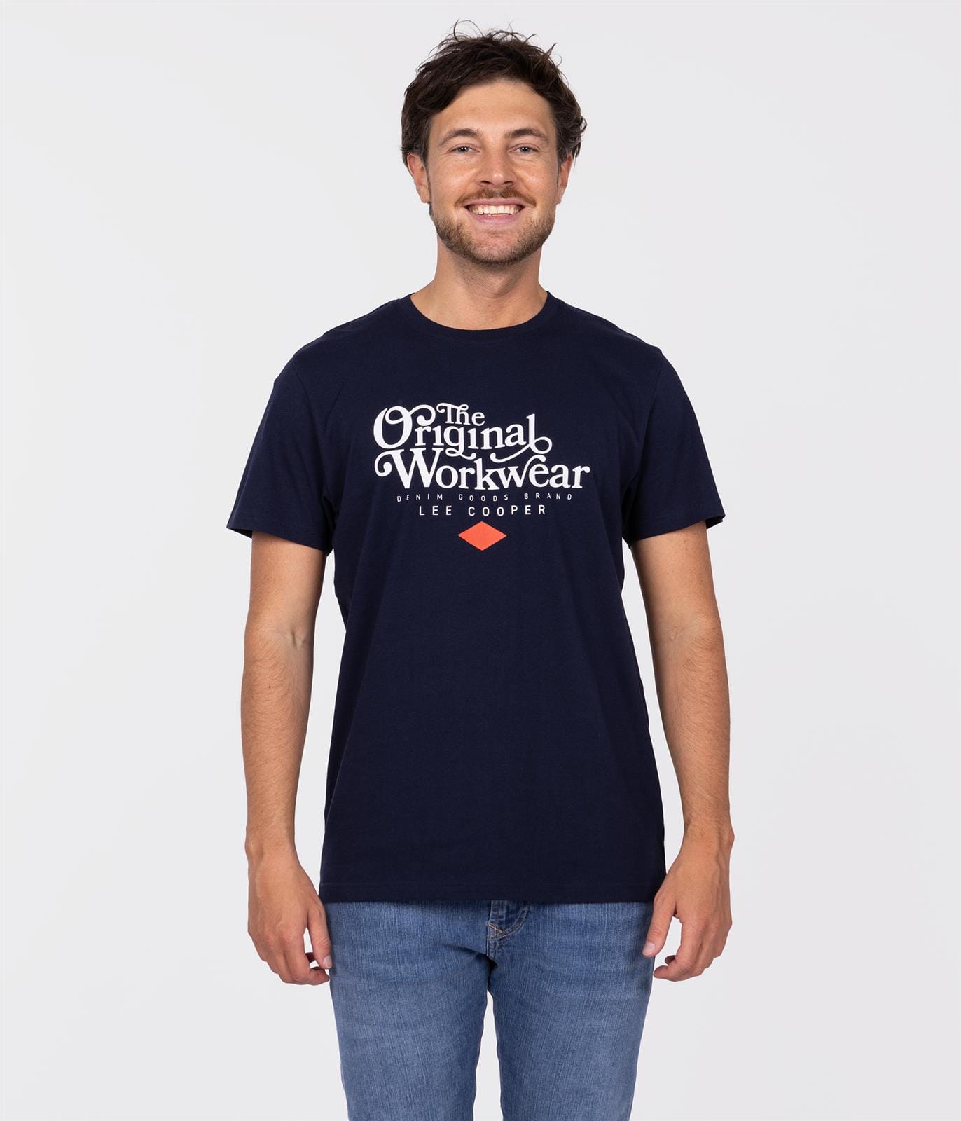 Футболка с принтом Lee Cooper WORKWEAR3 2301 NAVY BLAZER