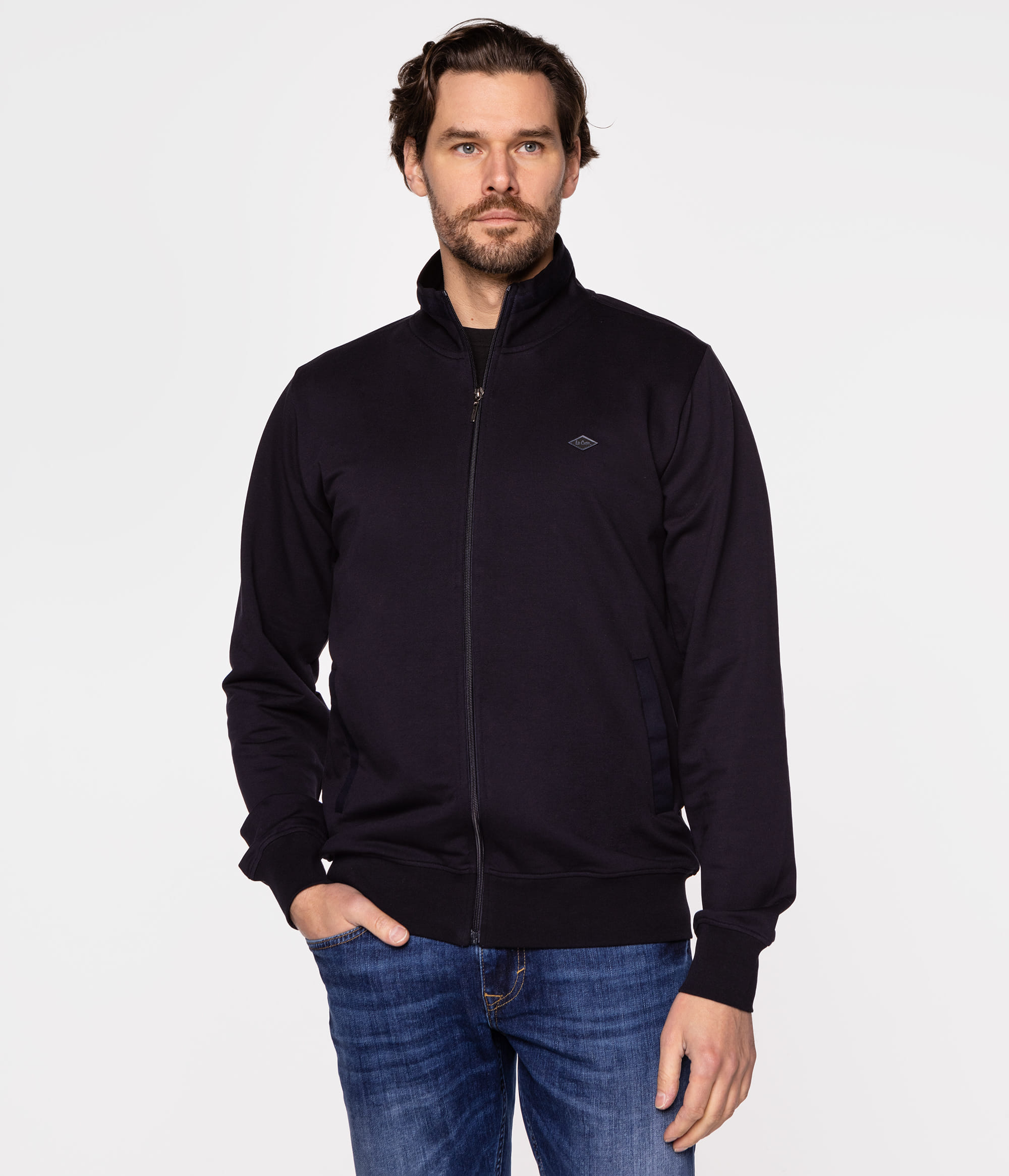 Кардиган с воротником Lee Cooper BLIK 4401 NAVY