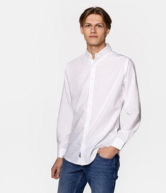 Рубашка мужская Slim Lee Cooper LOPE 1080 WHITE