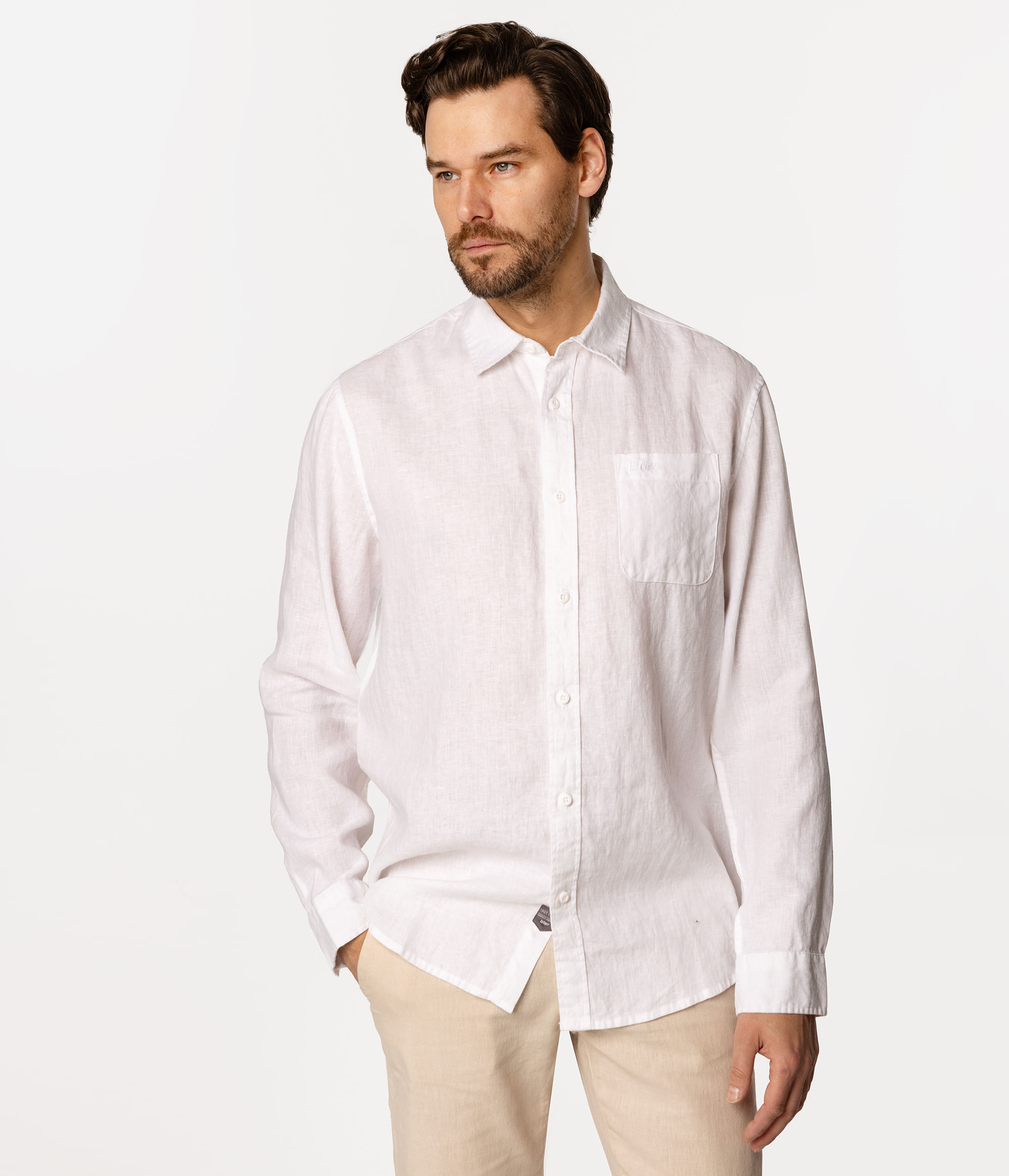 Рубашка лён Regular Lee Cooper ROGER 2020