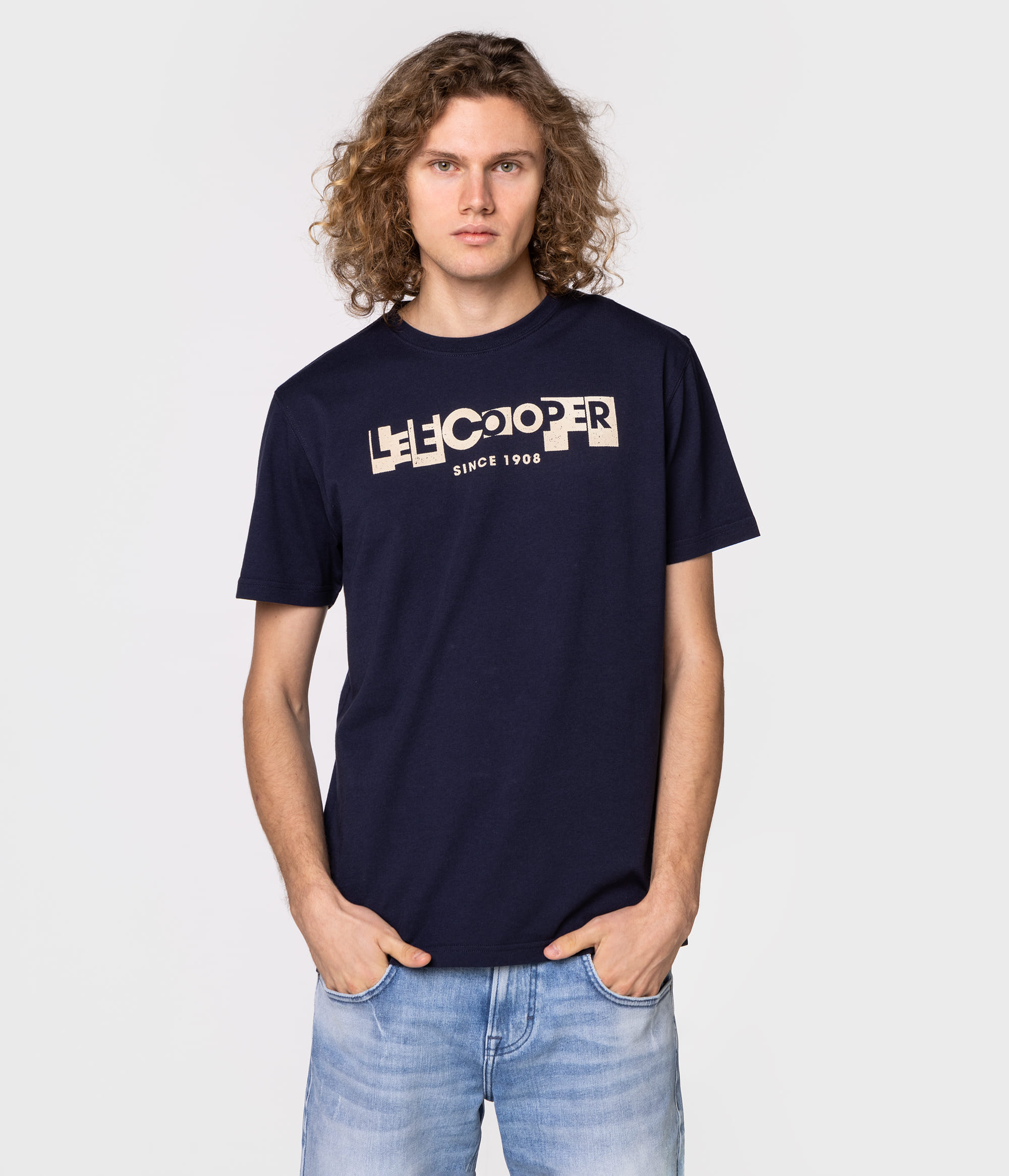 Футболка Slim Lee Cooper BLOCK1 1010