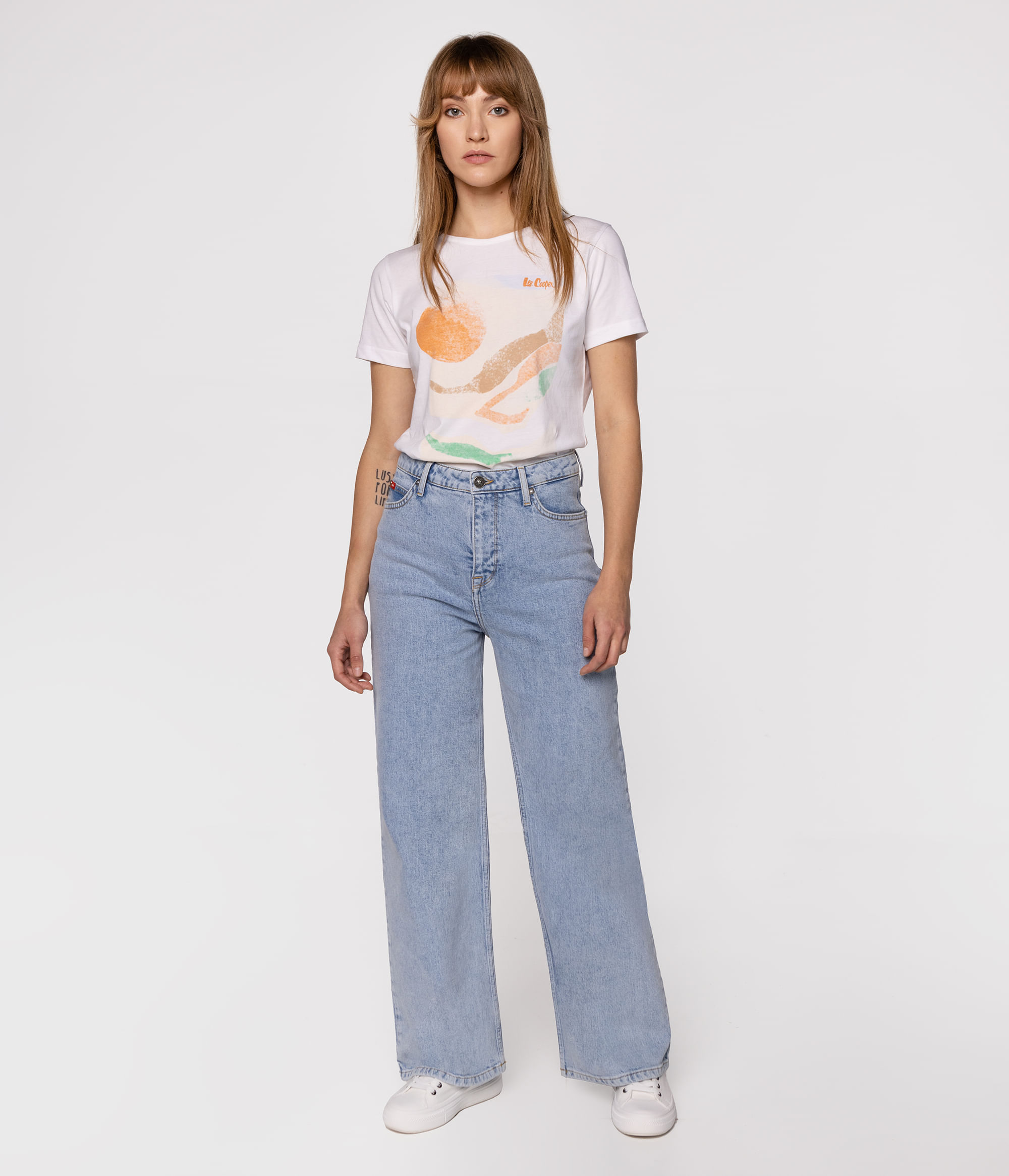 Джинсы женские широкие Lee Cooper BELLA 1895 LIGHT