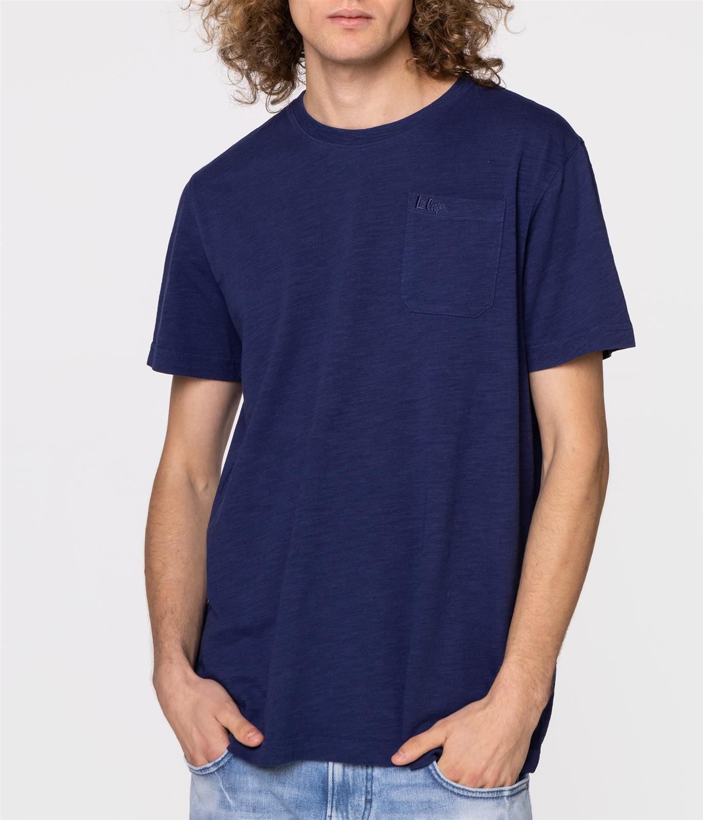 Майка Regular Lee Cooper POCKET 2020 MEDIEVAL BLUE