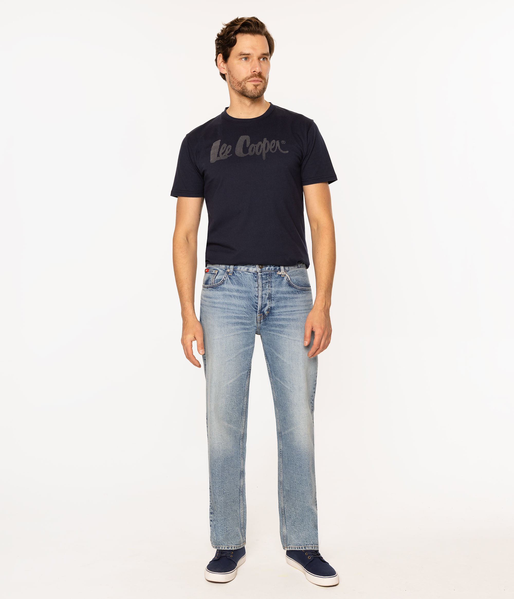 Джинсы мужские Straight Lee Cooper LUIS 3148 LIGHT USED