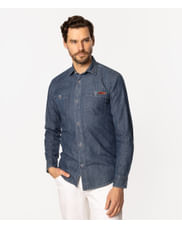 Джинсовая рубашка Lee Cooper PESO 7633 STONE Джинсовая рубашка Lee Cooper PESO 7633 STONE