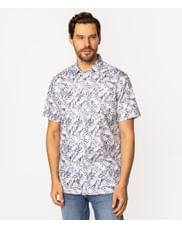 Рубашка Regular короткий рукав Lee Cooper HAWAII2 ML56 WHITE Рубашка Regular короткий рукав Lee Cooper HAWAII2 ML56 WHITE