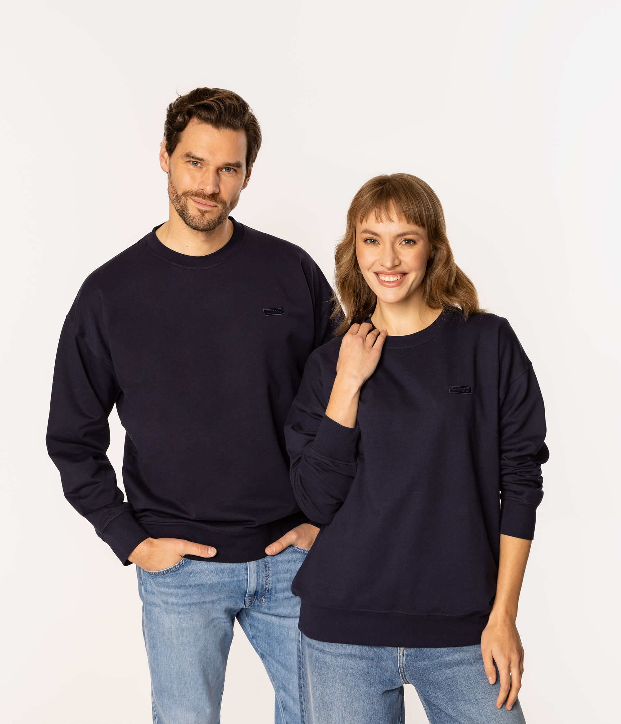 Унисекс-толстовка Lee Cooper MORGAN 5148 NAVY BLAZER