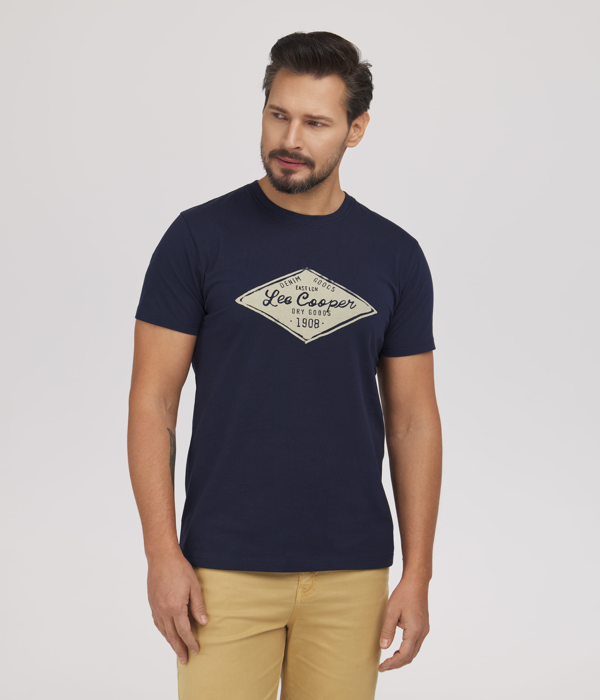 Футболка с логотипом Lee Cooper DIAMOND
