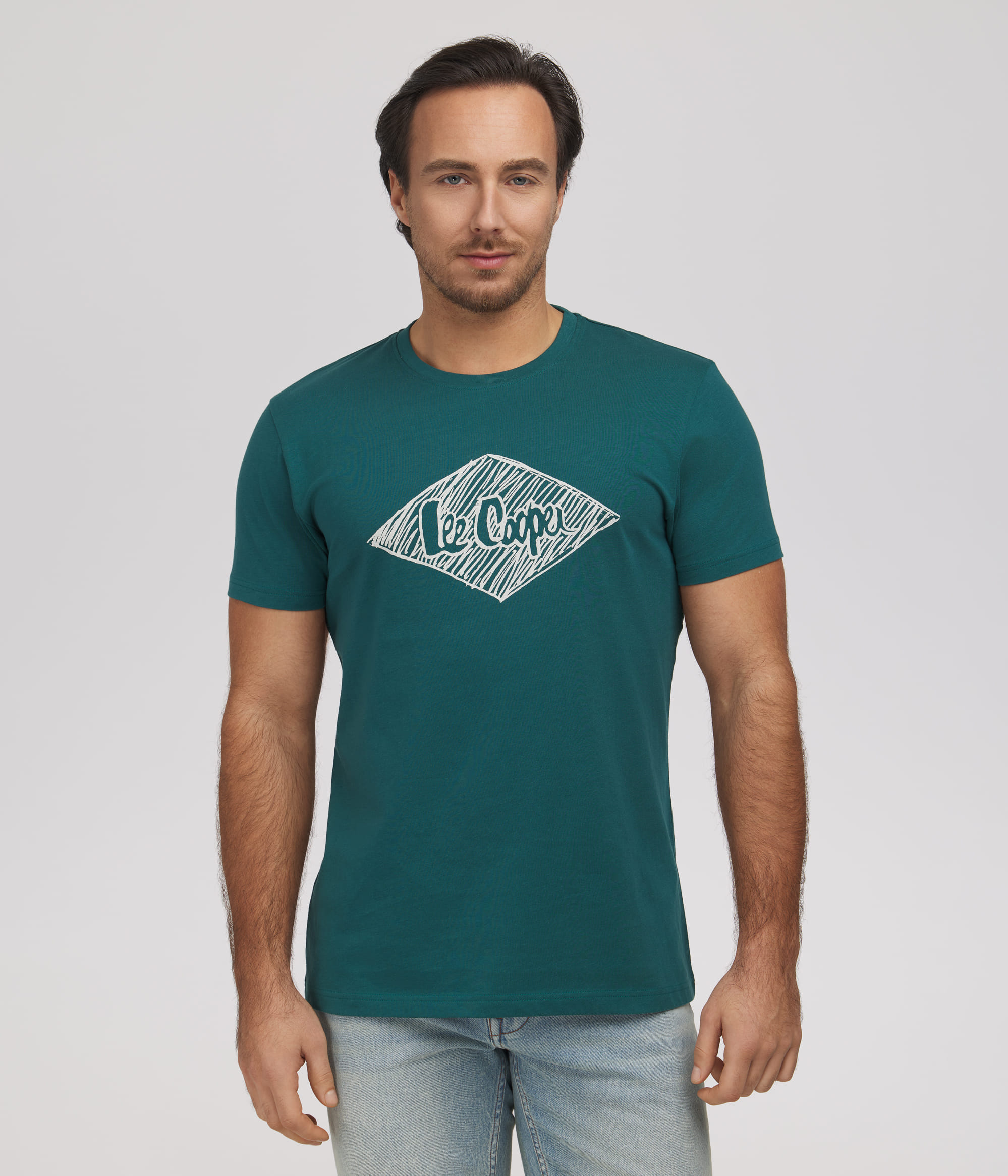 Футболка с логотипом Lee Cooper DIAMOND