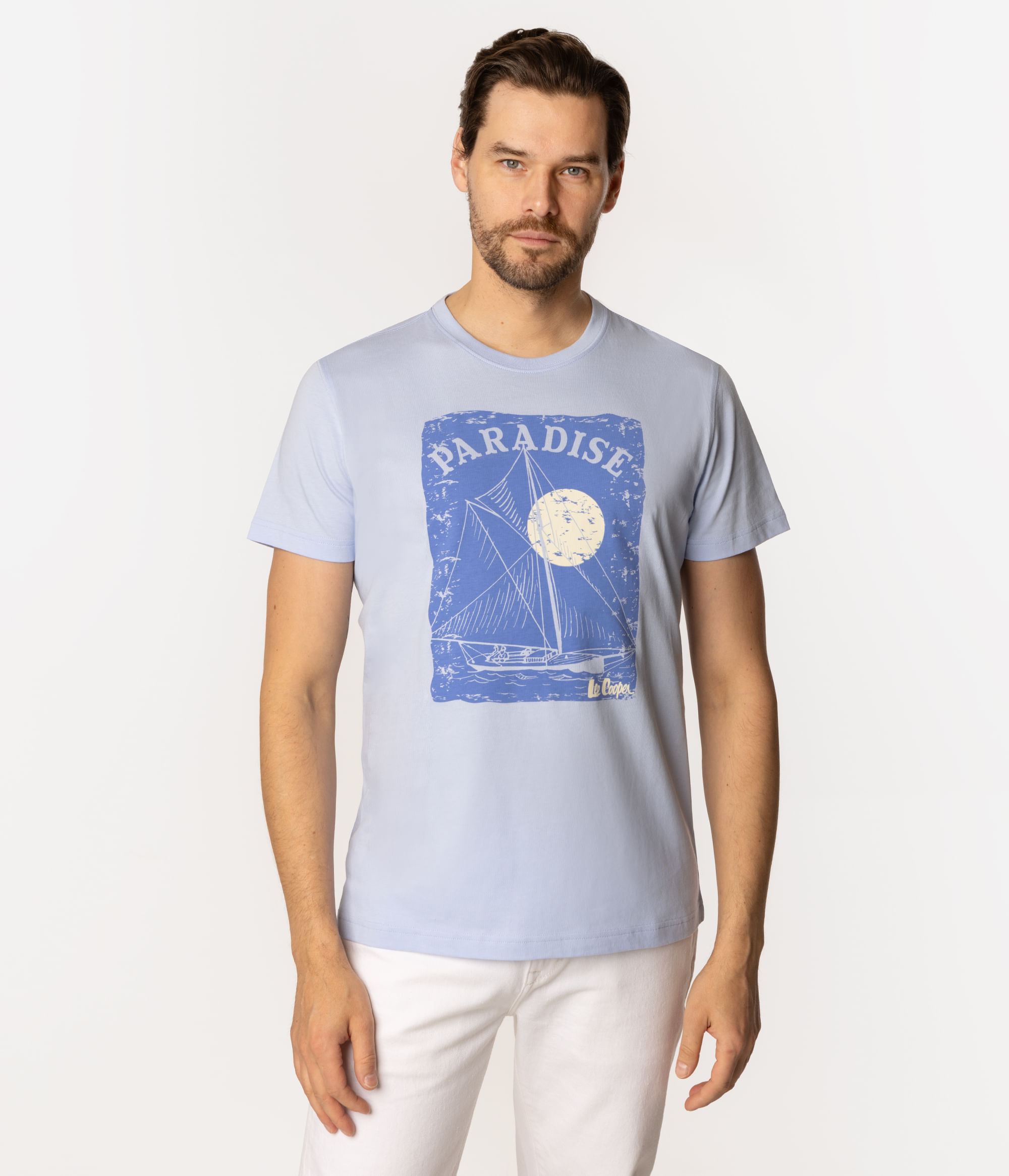 Майка с принтом Lee Cooper PARADISE 1160 WINDSURFER
