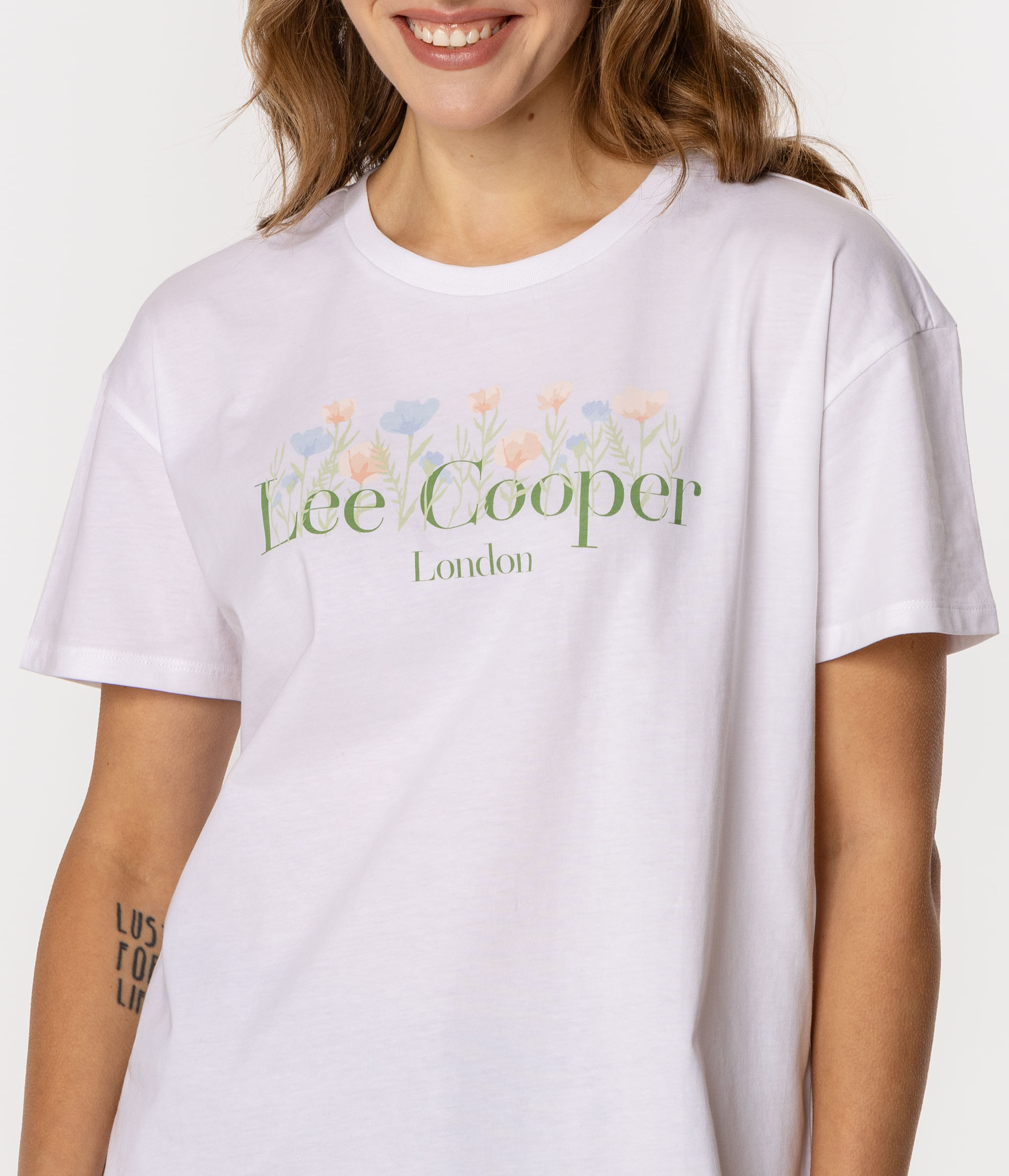 Футболка с принтом Lee Cooper SPRING 1160