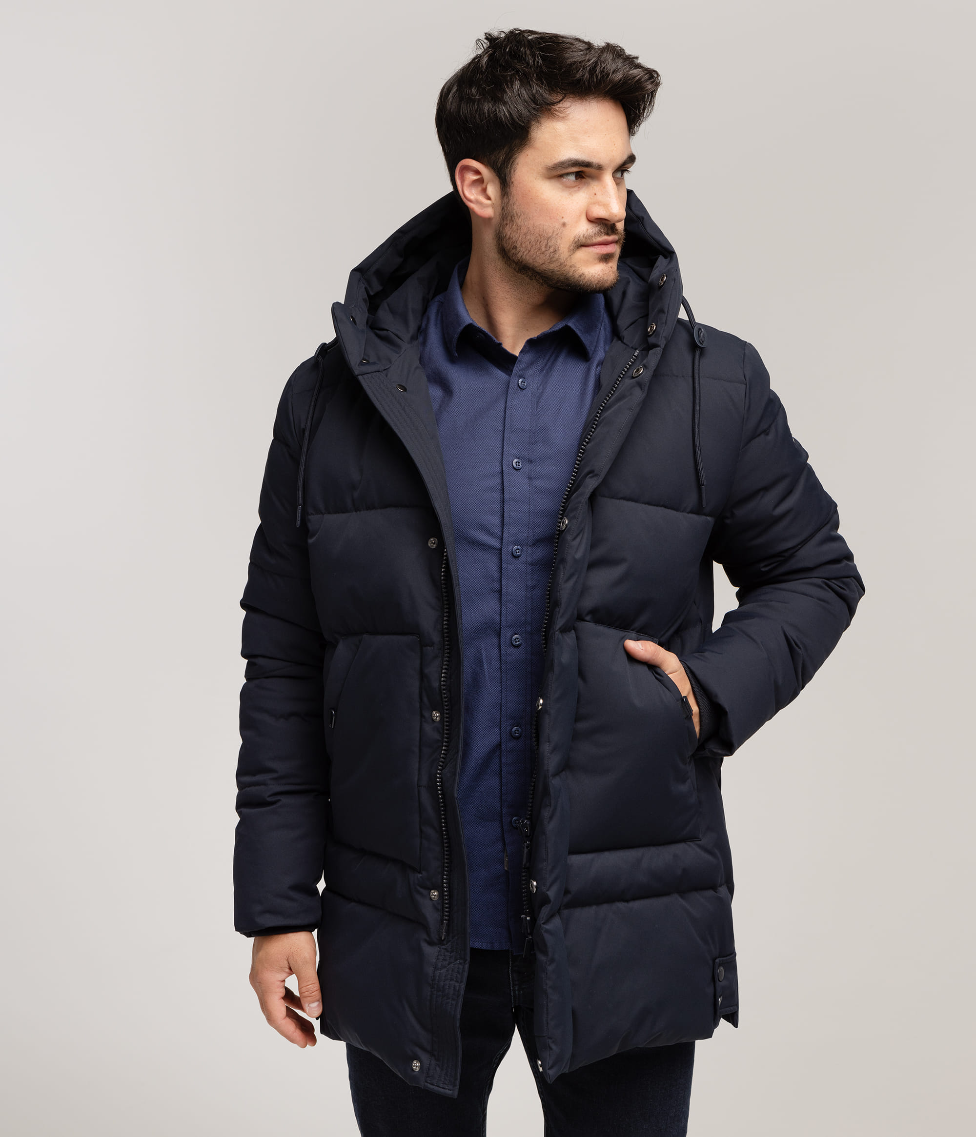 Куртка с капюшоном Lee Cooper MARTIN 1000 NAVY