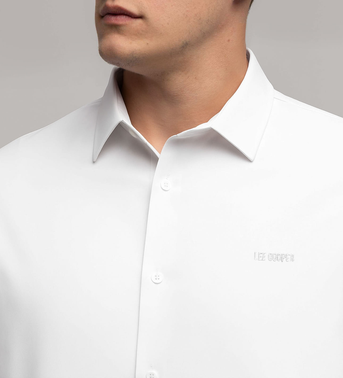 Рубашка Slim Lee Cooper LIAM 1000 WHITE