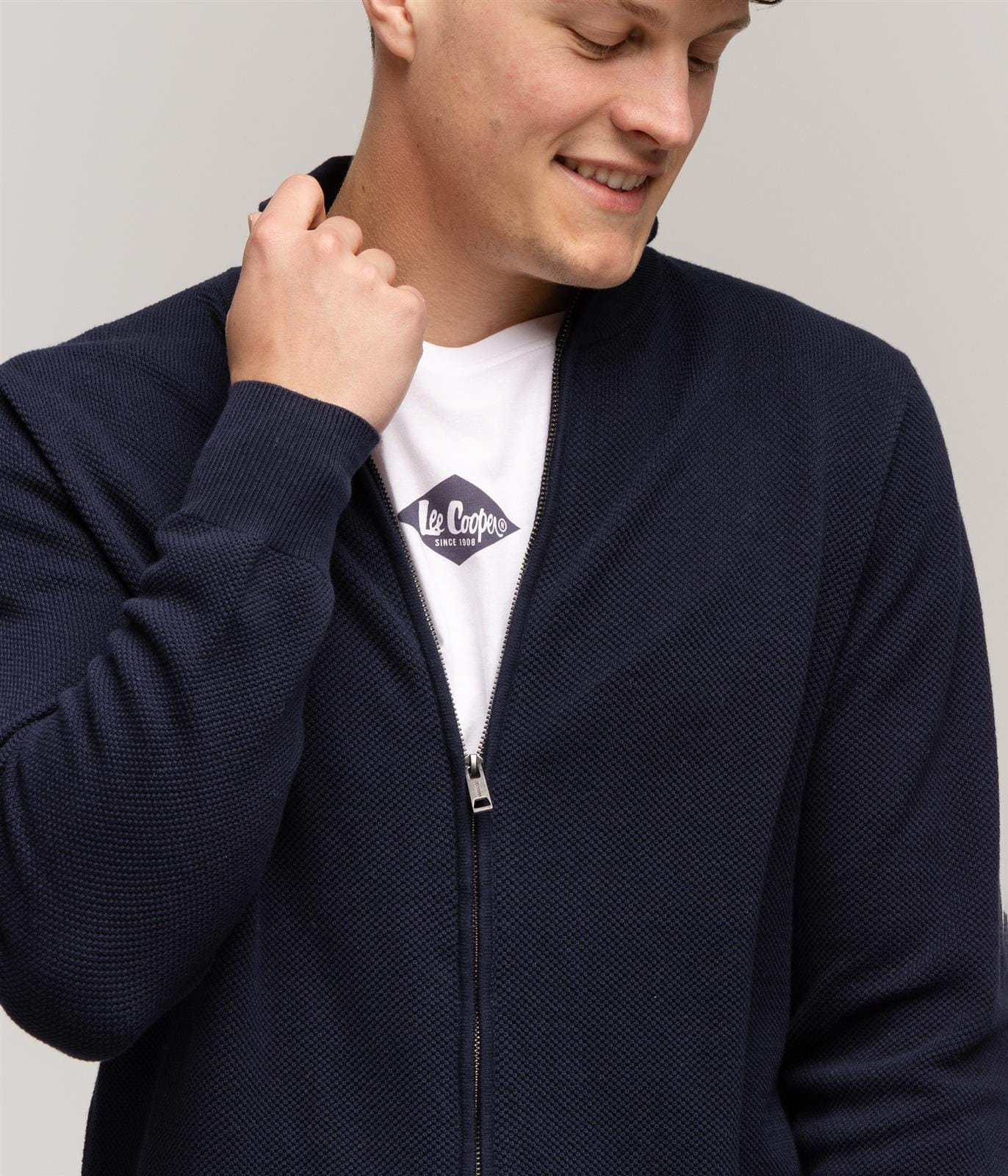 Кардиган-свитер Lee Cooper RABI COTTON NAVY