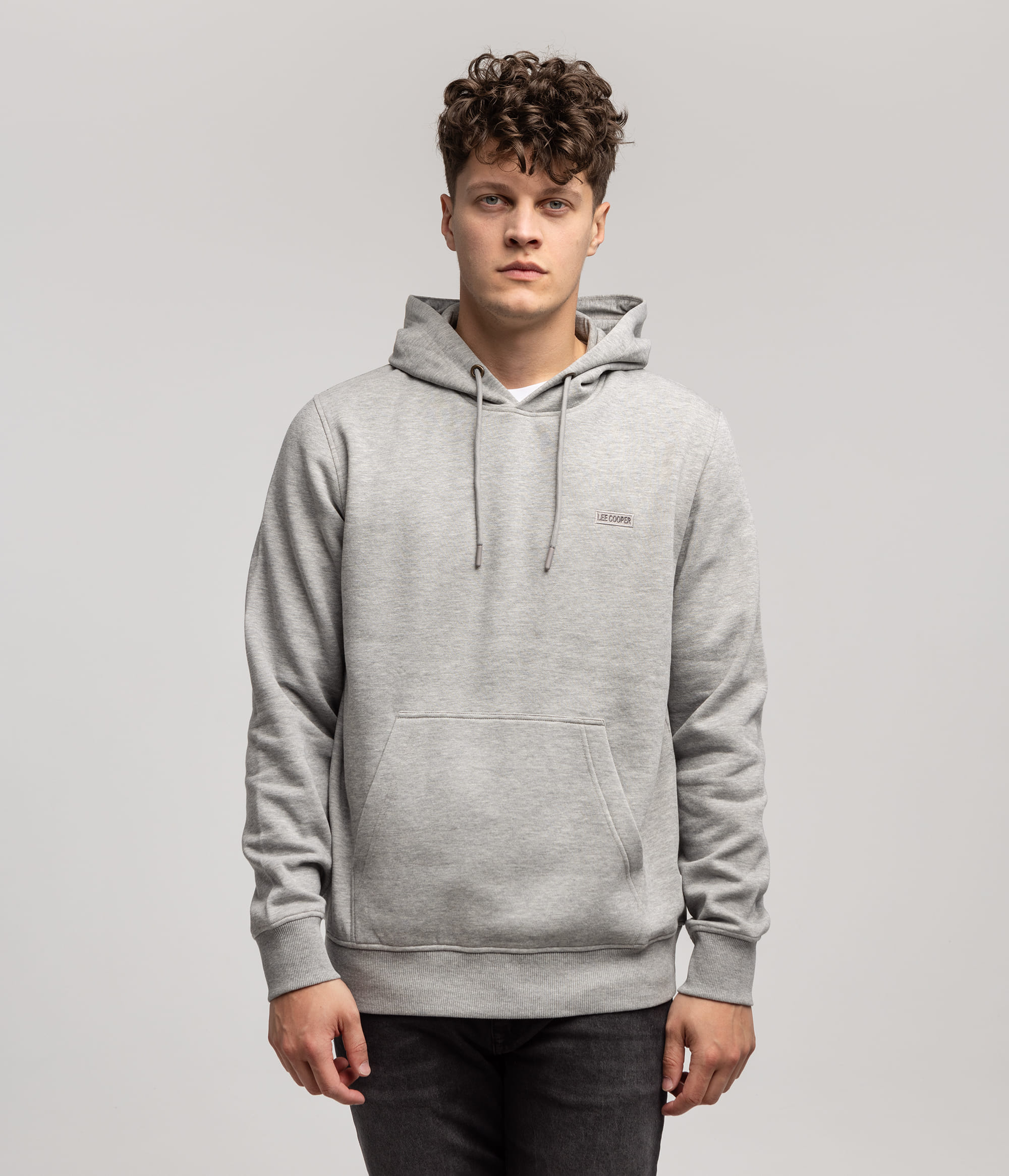 Худи Lee Cooper HERMAN 5177 GREY MELANGE