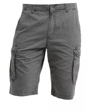 Шорты-бермуды из хлопка Lee Cooper JARROLD CASTLE GREY