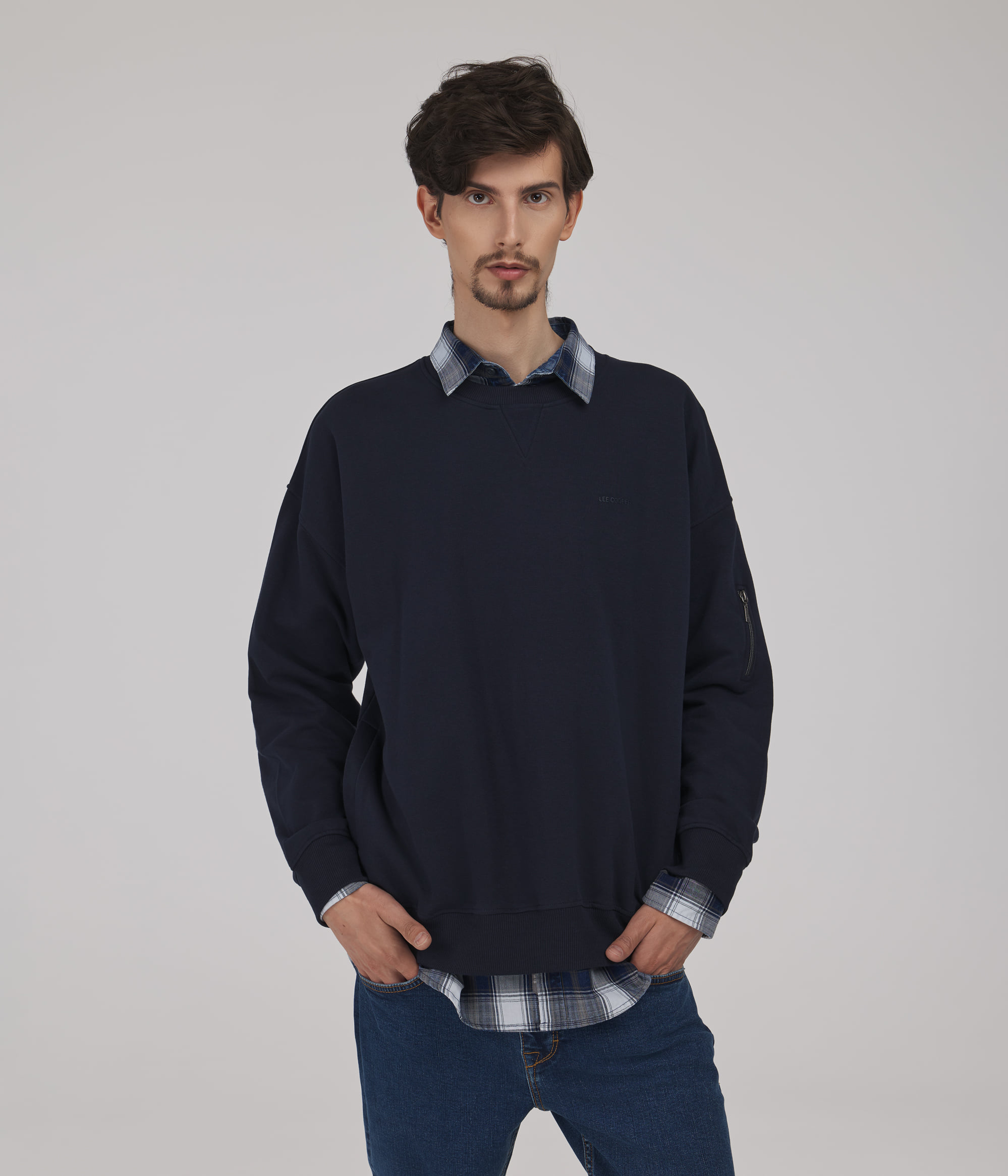 Толстовка Lee Cooper NICO 6242 NAVY BLAZER