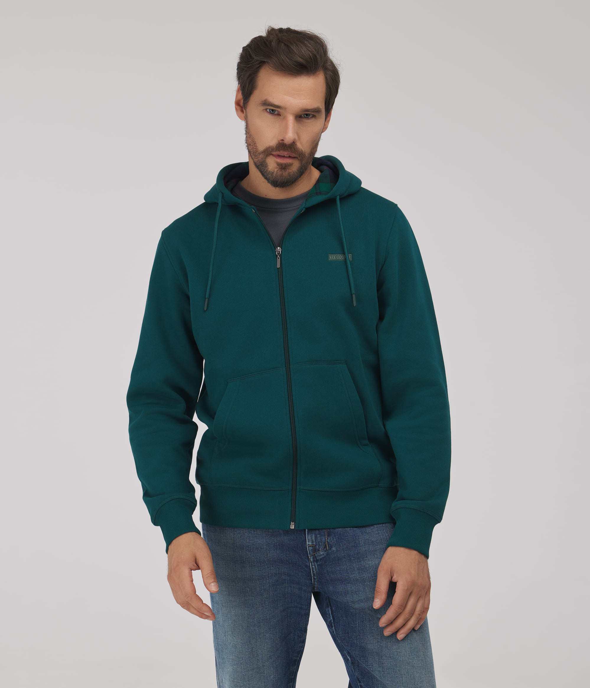 Толстовка Lee Cooper NORMAN 6208 DEEP TEAL