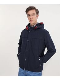 Куртка двухсторонняя со съемным капюшоном Lee Cooper PABLO 8046 NAVY Куртка двухсторонняя со съемным капюшоном Lee Cooper PABLO 8046 NAVY