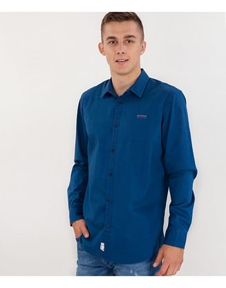 Рубашка Comfort с длинным рукавом Lee Cooper CEFF 5126 BLUE