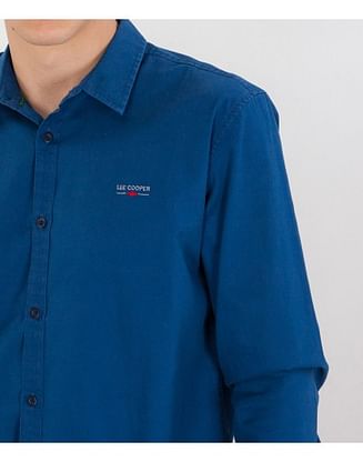 Рубашка Comfort с длинным рукавом Lee Cooper CEFF 5126 BLUE