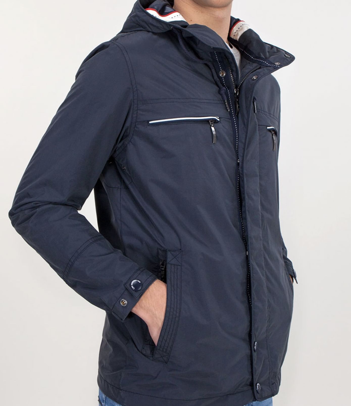 Куртка с капюшоном Lee Cooper PADRO 8043 NAVY