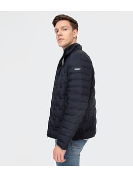 Стеганый пуховик Lee Cooper ARTHUR 7806 NAVY Стеганый пуховик Lee Cooper ARTHUR 7806 NAVY