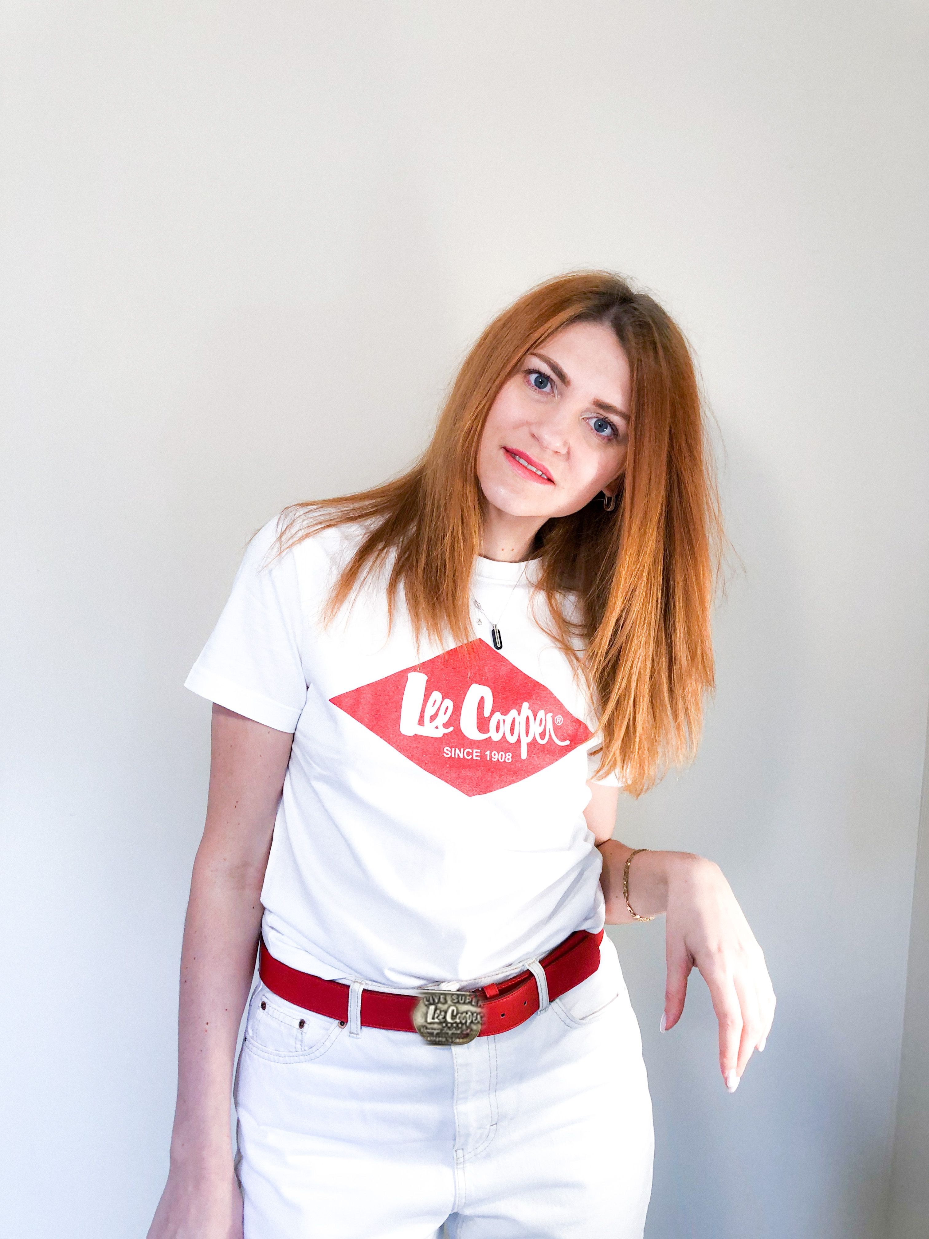 Джемпер тонкий 4ply с логотипом Lee Cooper LOGAN2 1900 WHITE