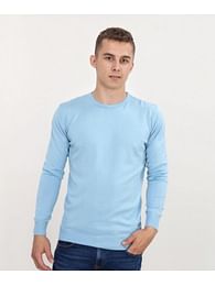 Приталенный свитер Lee Cooper ANDY COTTON OXFORD BLUE Приталенный свитер Lee Cooper ANDY COTTON OXFORD BLUE