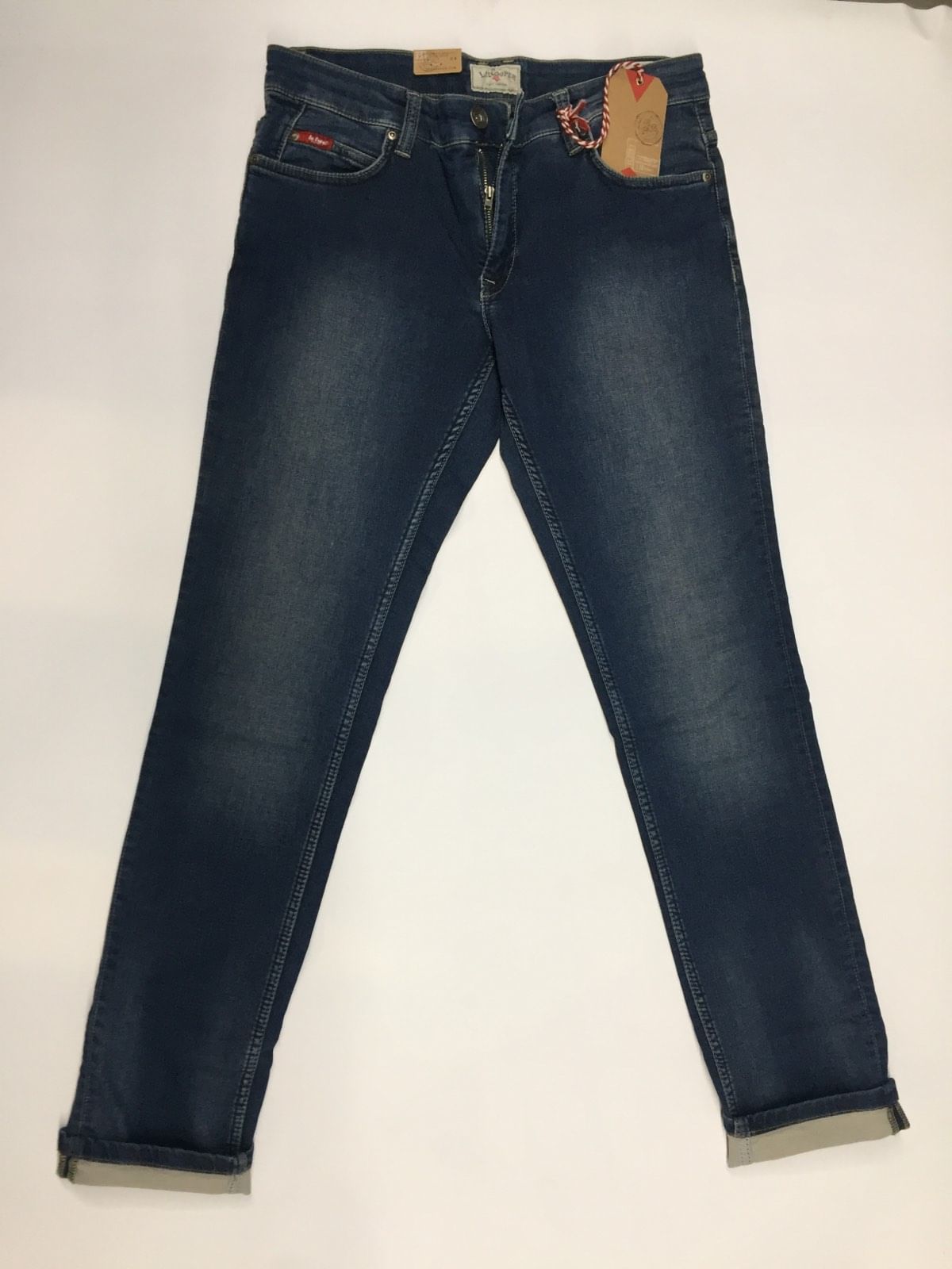 Джинсы мужские Slim Lee Cooper LC7110 1176 KNITAGE 11.75OZ