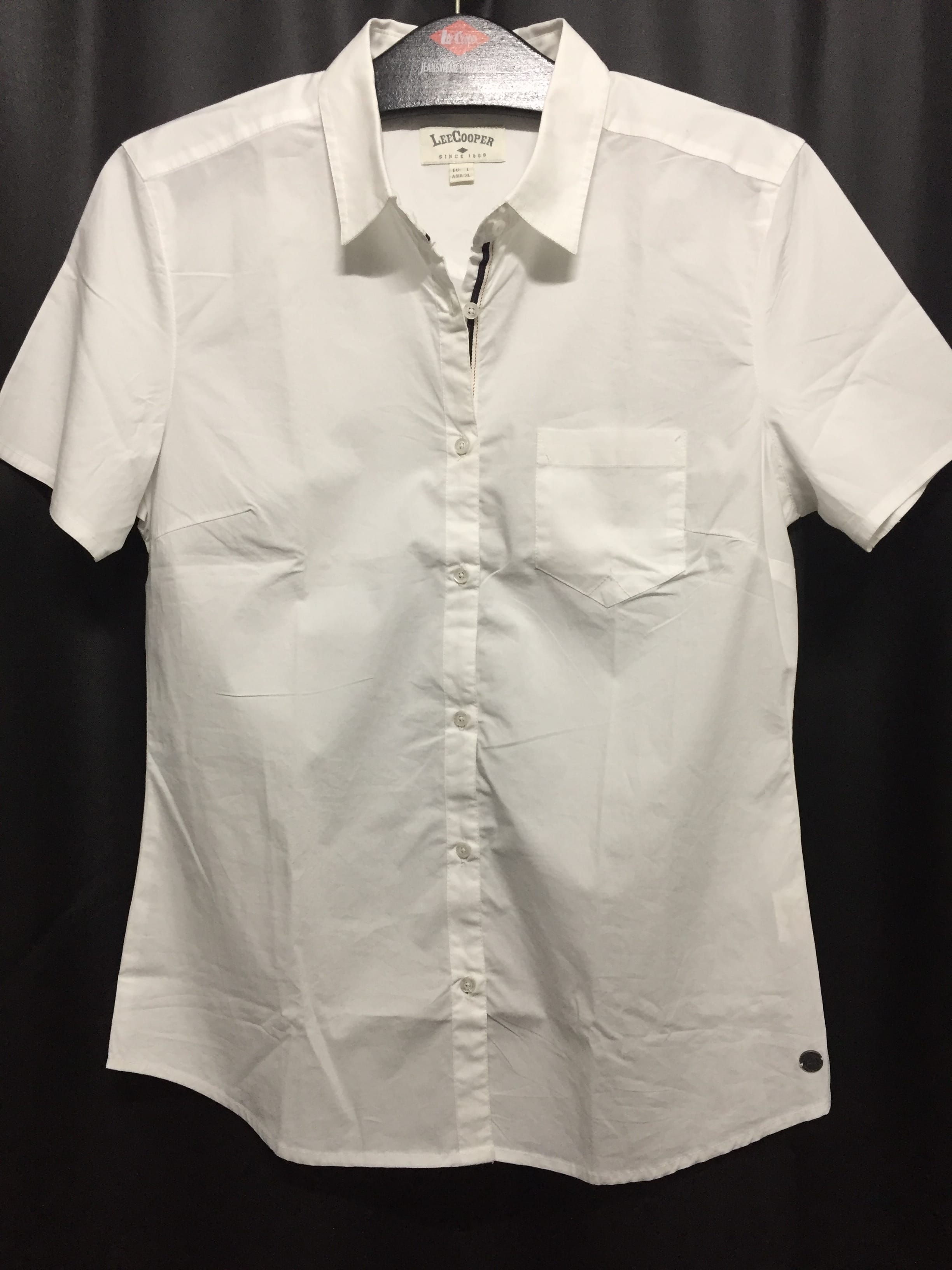 Рубашка женская приталенная Lee Cooper COLBIE2 1601 WHITE