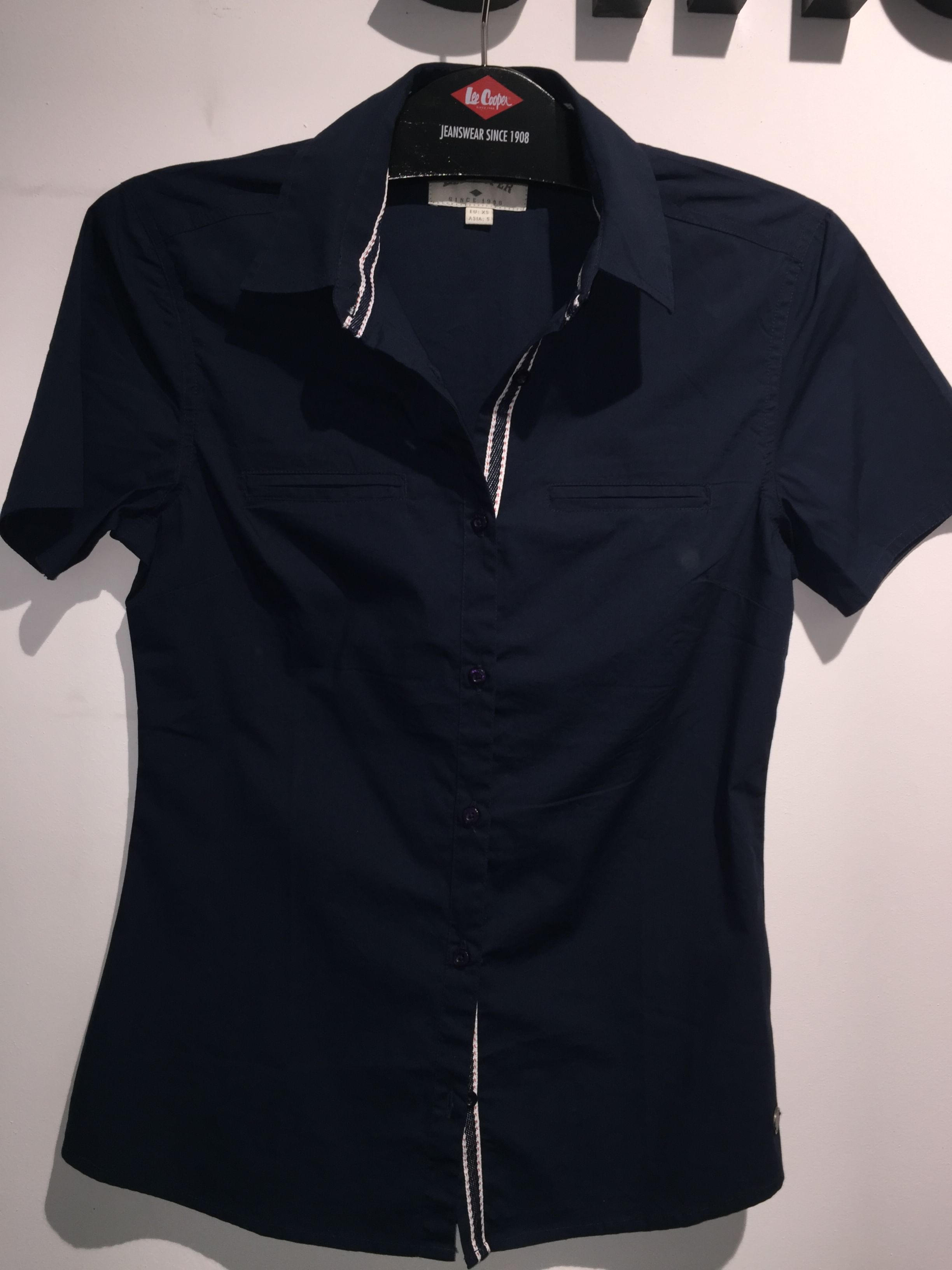 Рубашка приталенная Lee Cooper DINIA2 1601 NAVI