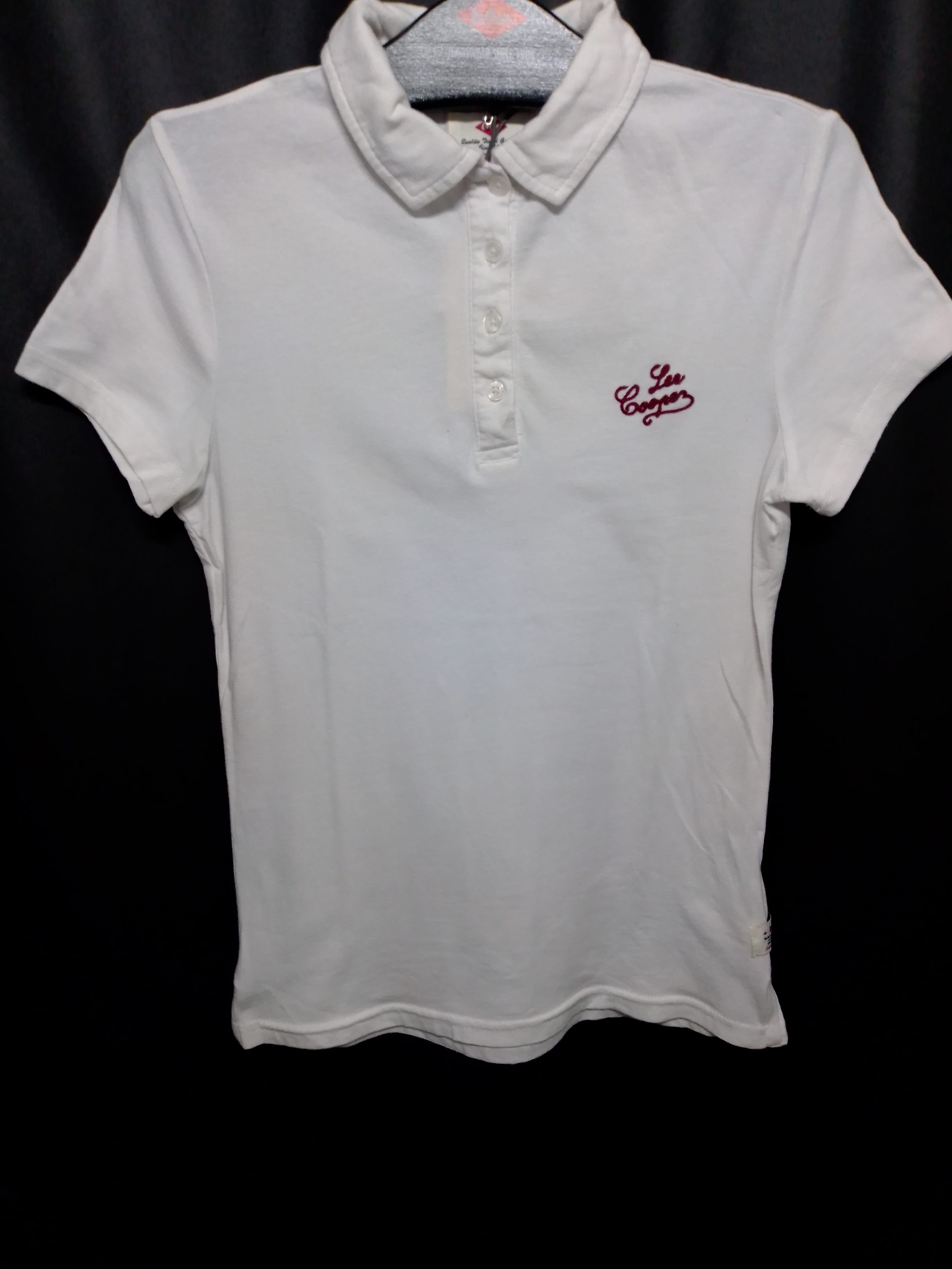 Поло женское Lee Cooper NESTAGA2 3156 WHITE