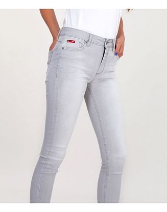 Джинсы женские 11.75oz Skinny Lee Cooper SCARLET 2096 LIGHT GREY