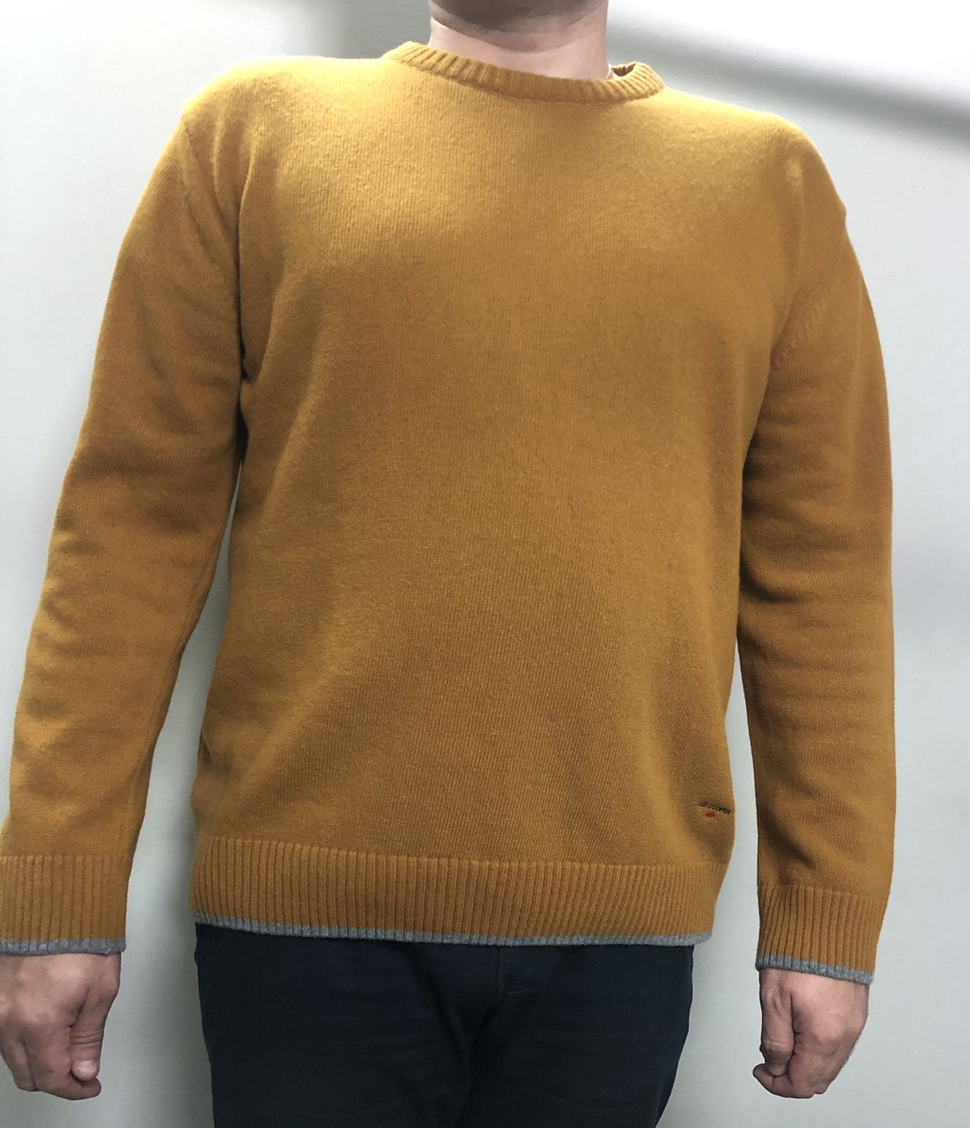 Свитер шерстяной Lee Cooper BARON TOL AMBRE/KHAKI