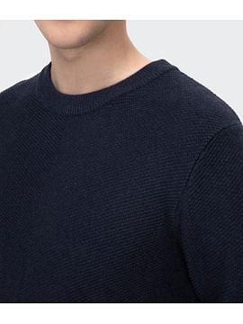 Свитер с круглым вырезом Lee Cooper TEODORE 5525 NAVY Свитер с круглым вырезом Lee Cooper TEODORE 5525 NAVY