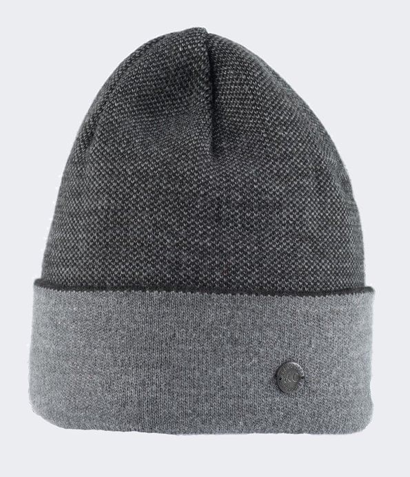 Шапка Lee Cooper BEN 2020 DARK GREY/BROWN