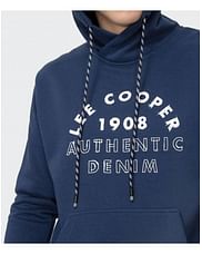 Худи с крупным логотипом Lee Cooper AMON 8915 BLUE