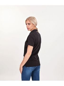 Поло женское из хлопка Lee Cooper ELIDIA 1113 BLACK Поло женское из хлопка Lee Cooper ELIDIA 1113 BLACK