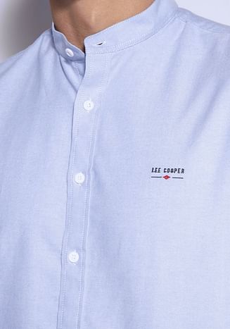 Рубашка Regular с воротником-стойкой Lee Cooper HEFF 2278 BLUE