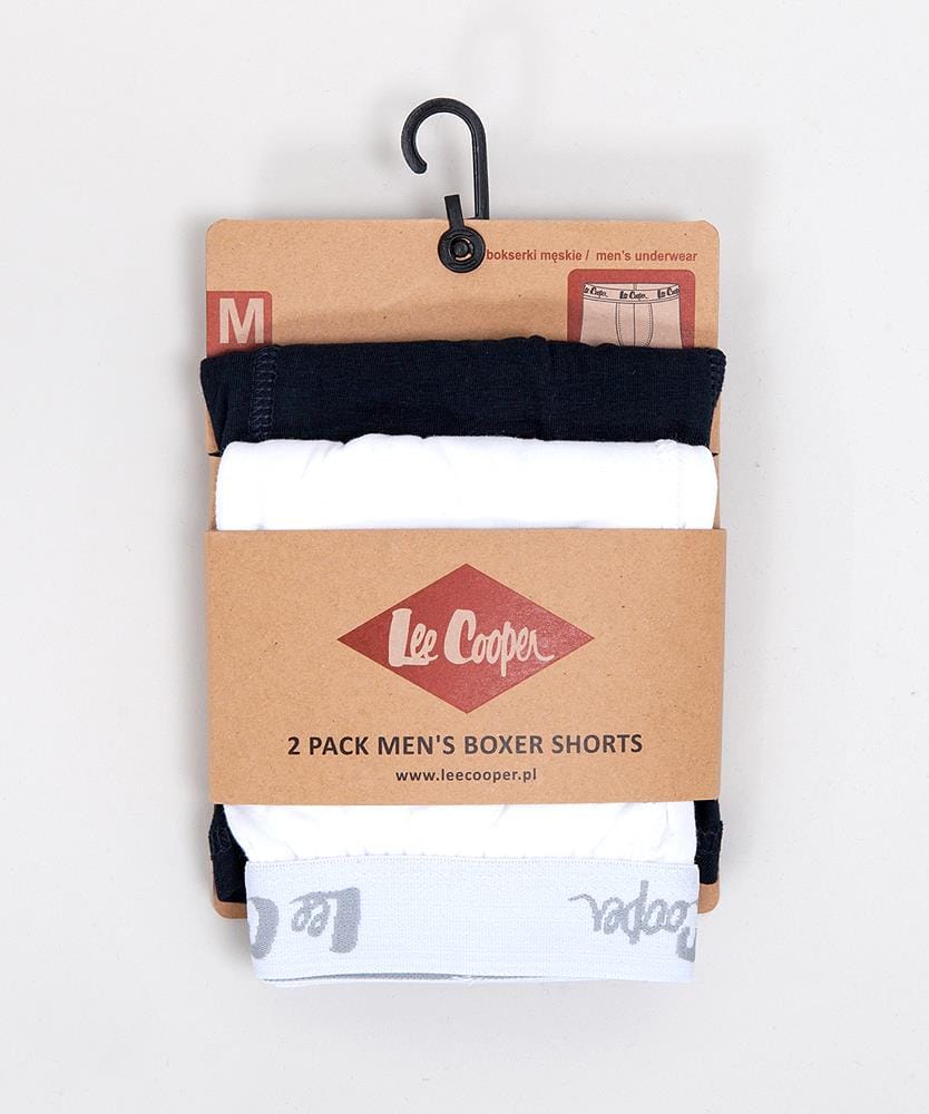Комплект из двух однотонных боксеров Lee Cooper DUOBOX 9505