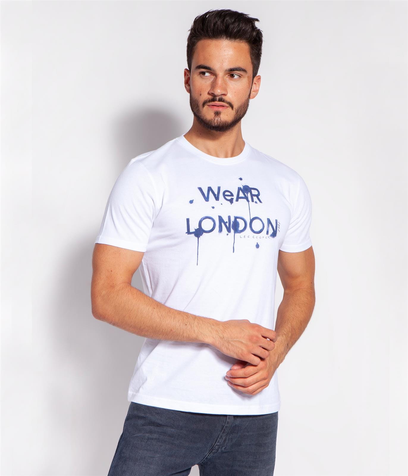Футболка Slim Lee Cooper WEAR 6060 WHITE